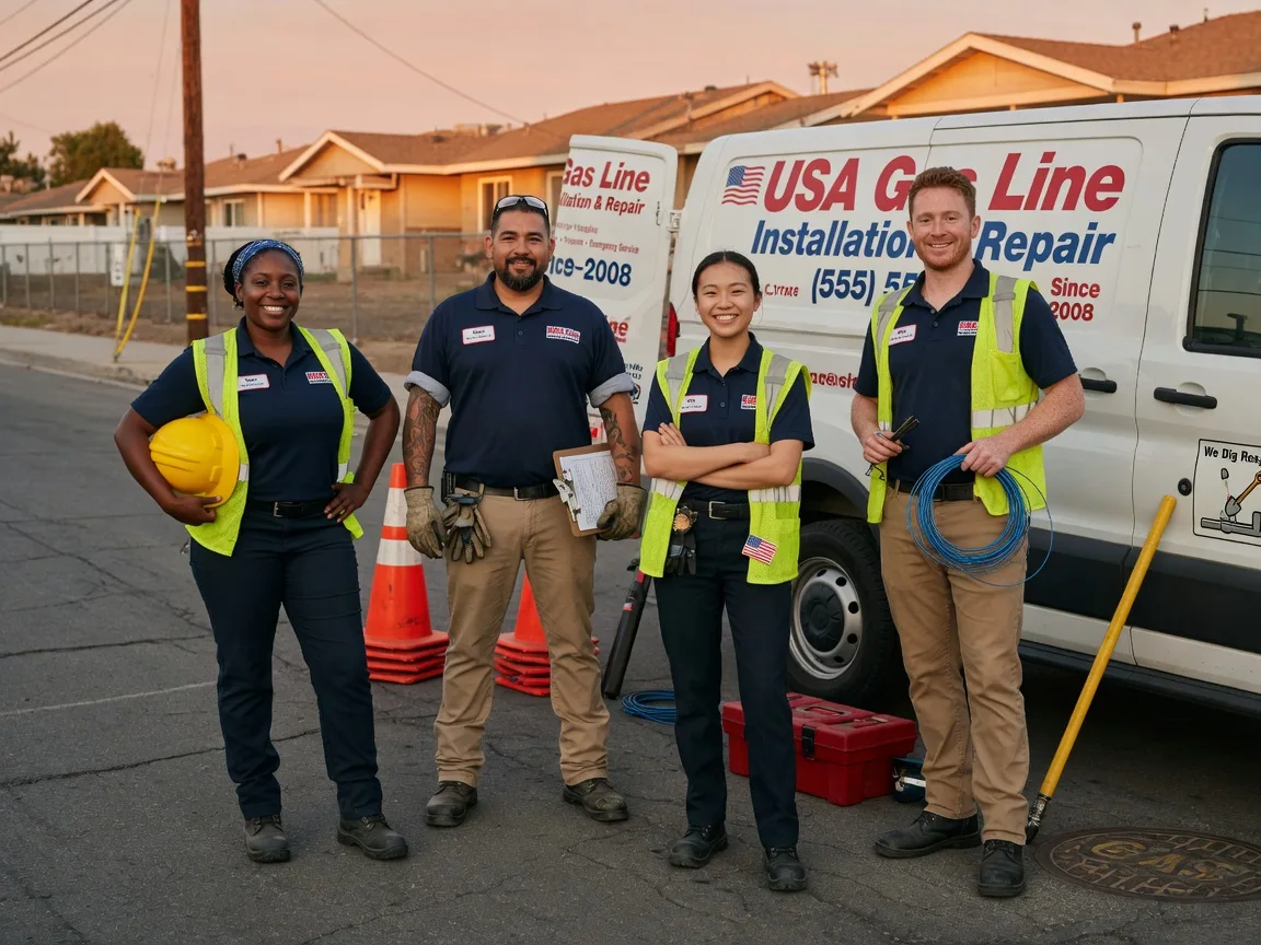 Gas Line Installation company in Roe, AR